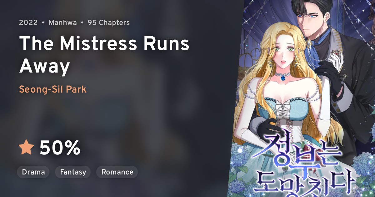 Jeongbuneun Domangchinda (The Mistress Runs Away) · AniList