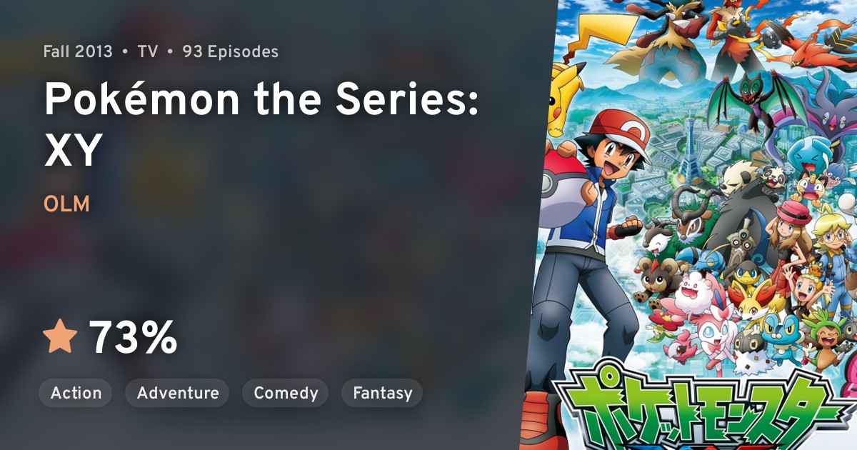 Pocket Monsters XY (Pokémon the Series XY) · AniList