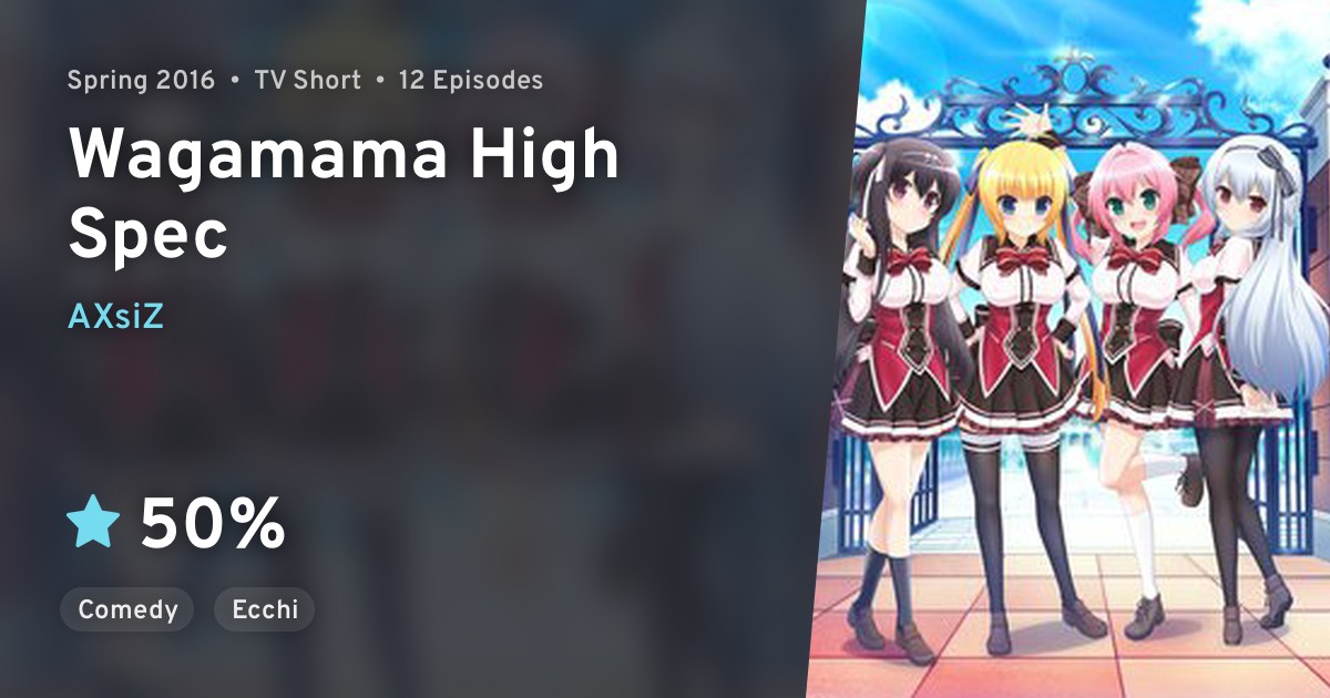 Wagamama High Spec · AniList