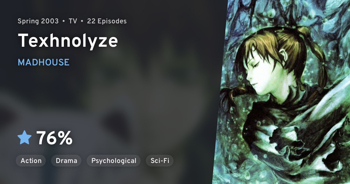 TEXHNOLYZE (Texhnolyze) · AniList