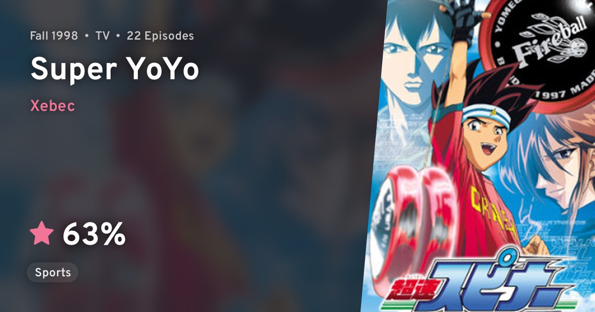 Chousoku Spinner (Super YoYo) · AniList