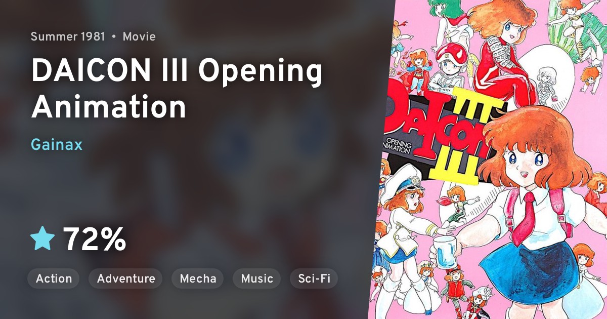 Daicon III Opening Animation · AniList