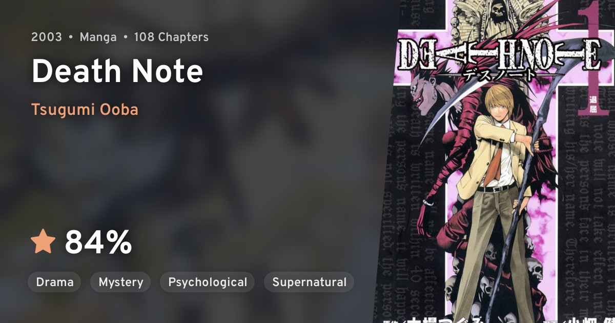 Death Note · AniList