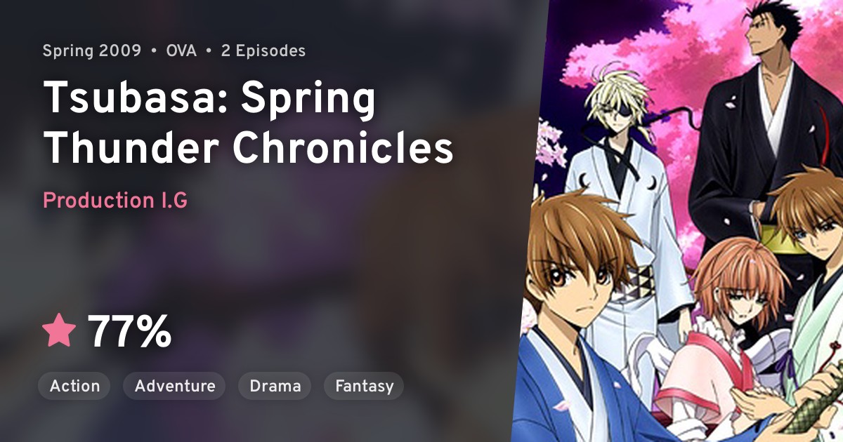anilist spring 2023 Tsubasa Shunraiki (Tsubasa Spring Thunder Chronicles) · AniList