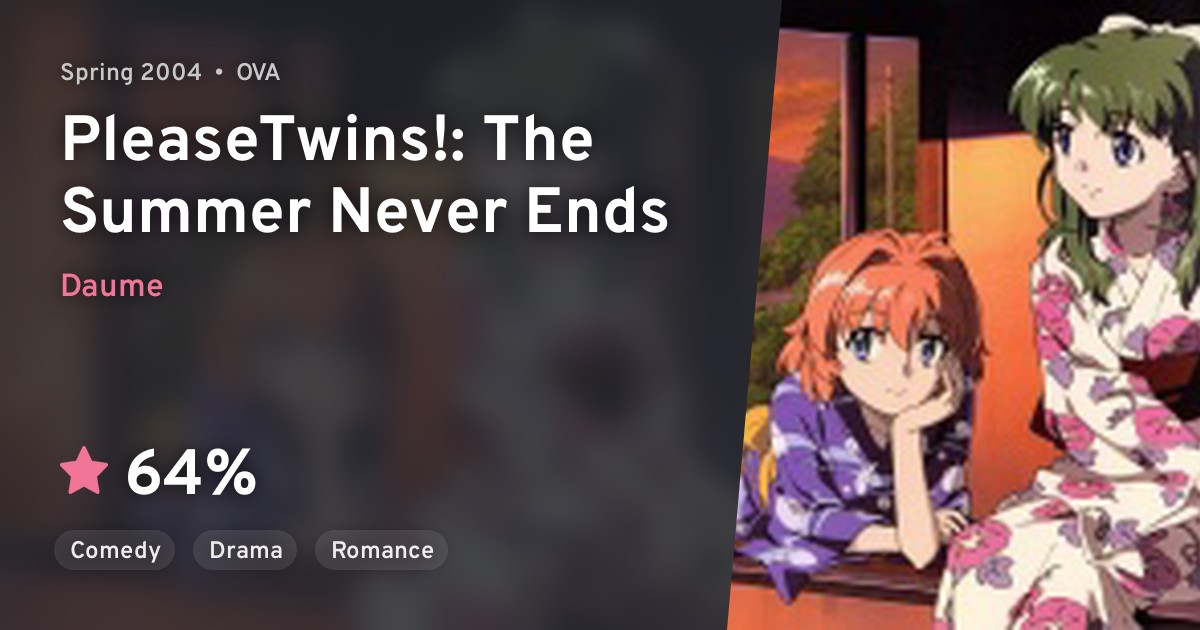 Onegai☆Twins OVA (Please☆Twins! The Summer Never Ends) · AniList