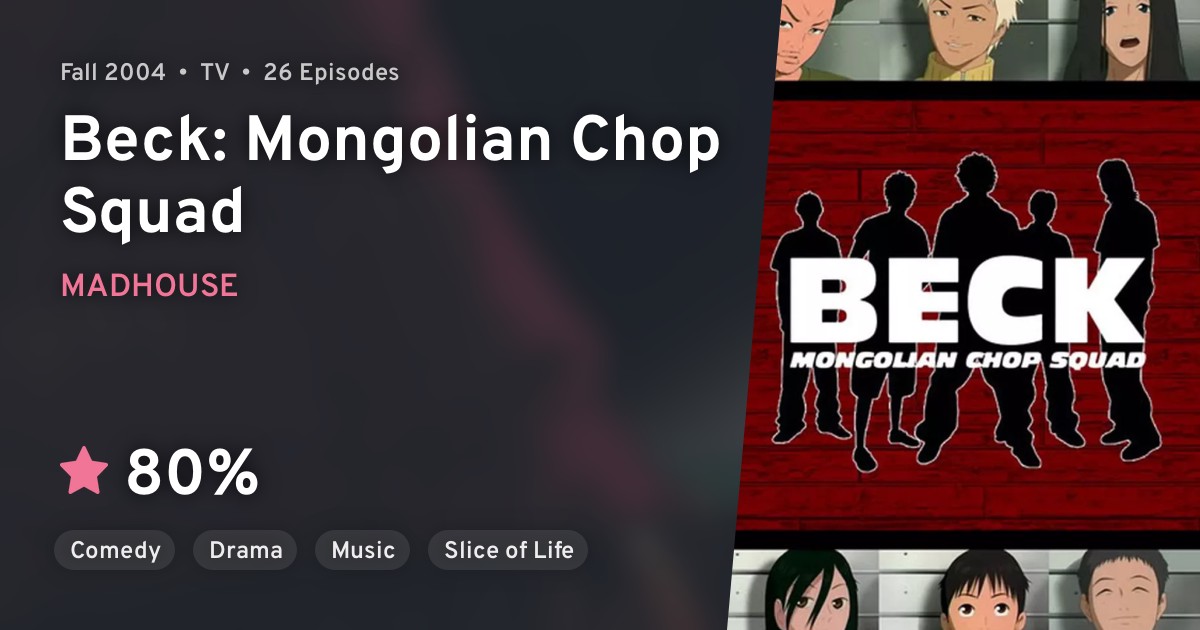 Beck (Beck Mongolian Chop Squad) · AniList