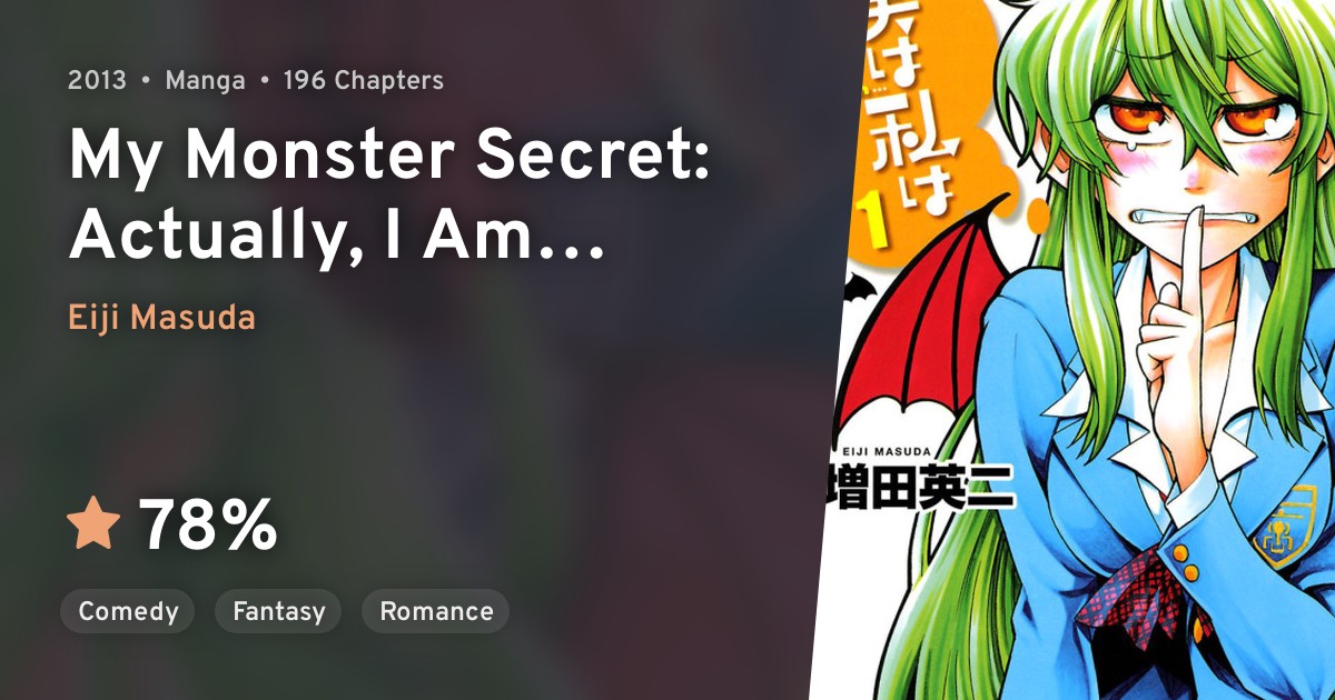 Jitsu wa Watashi wa (My Monster Secret "Actually, I am...") · AniList