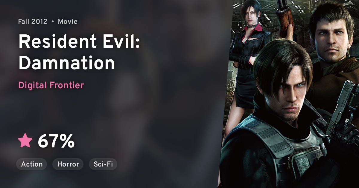 Biohazard Damnation (Resident Evil Damnation) · AniList