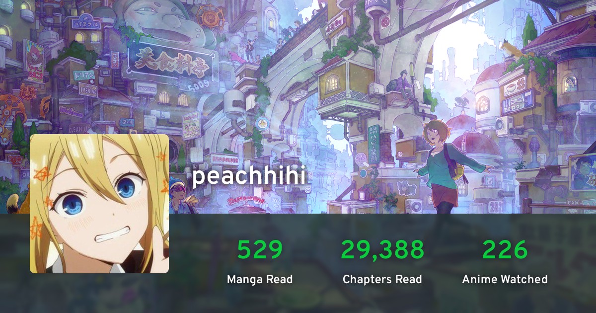 peachhihi's manga list · AniList