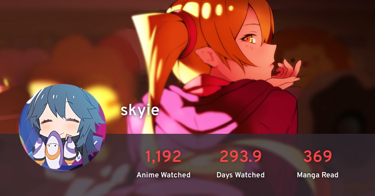 skyie's profile · AniList