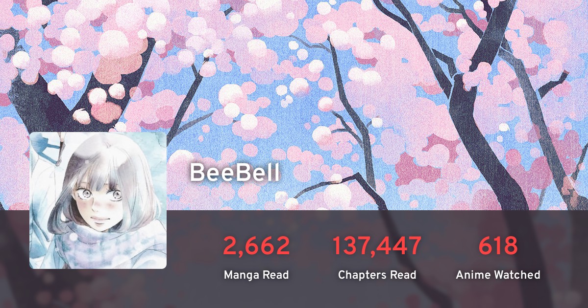 BeeBell's profile · AniList