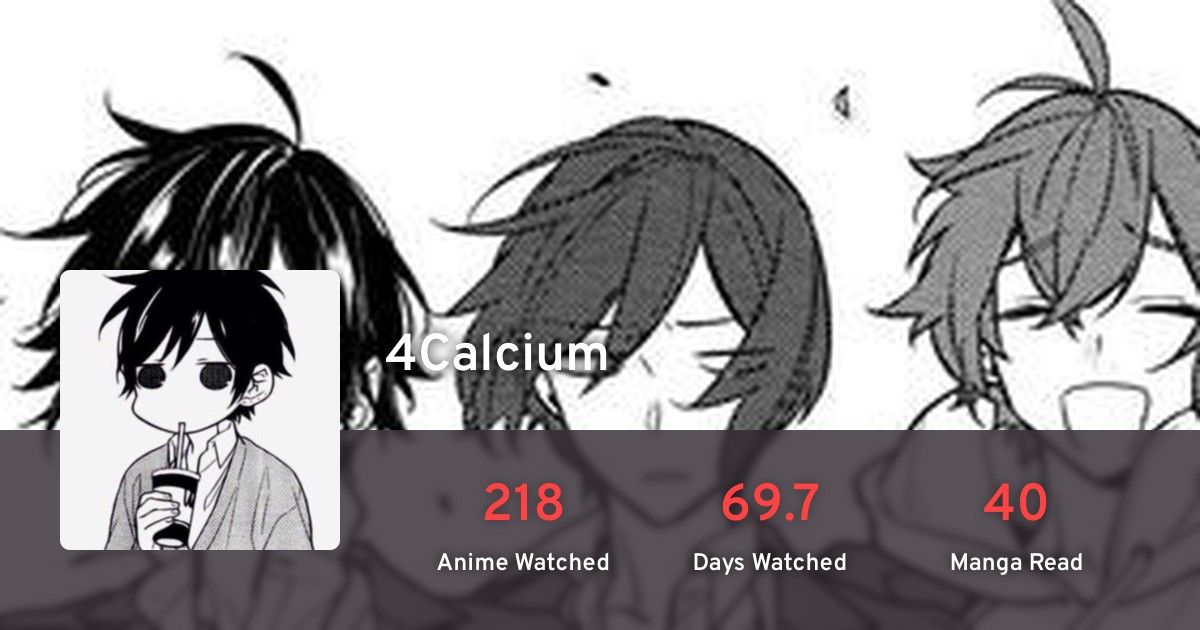 4Calcium's anime list · AniList