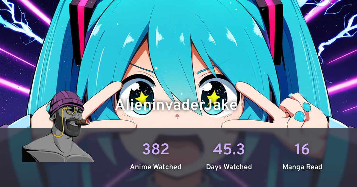 AlieninvaderJake's anime list · AniList