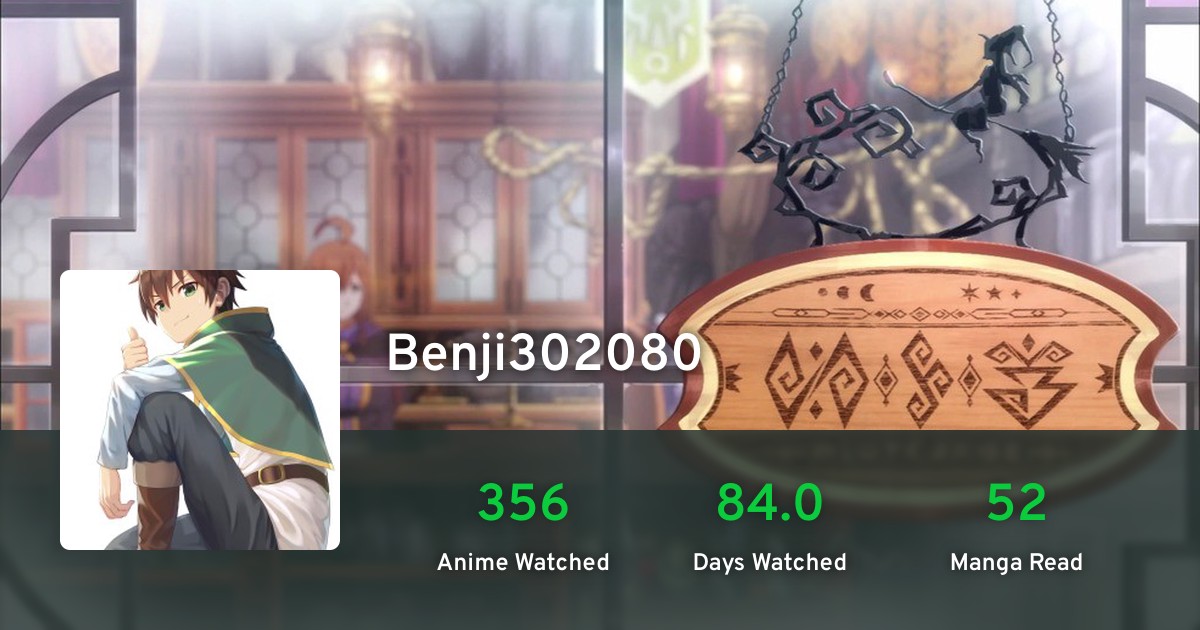 Benji302080's anime list · AniList