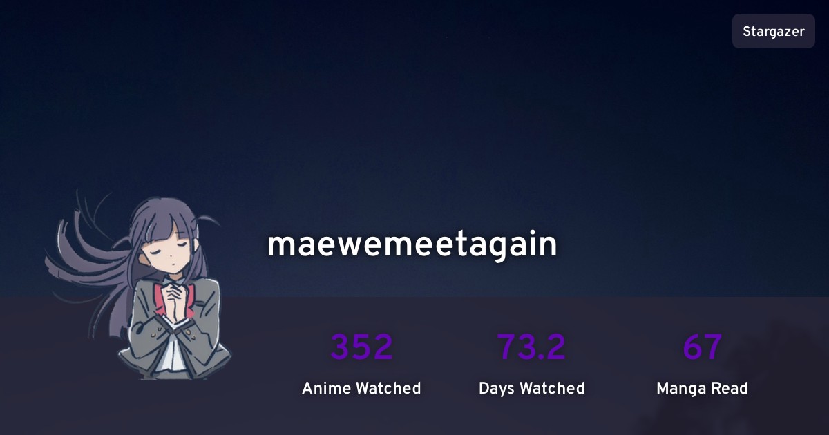 anilist winter 2023 chiri's anime list · AniList