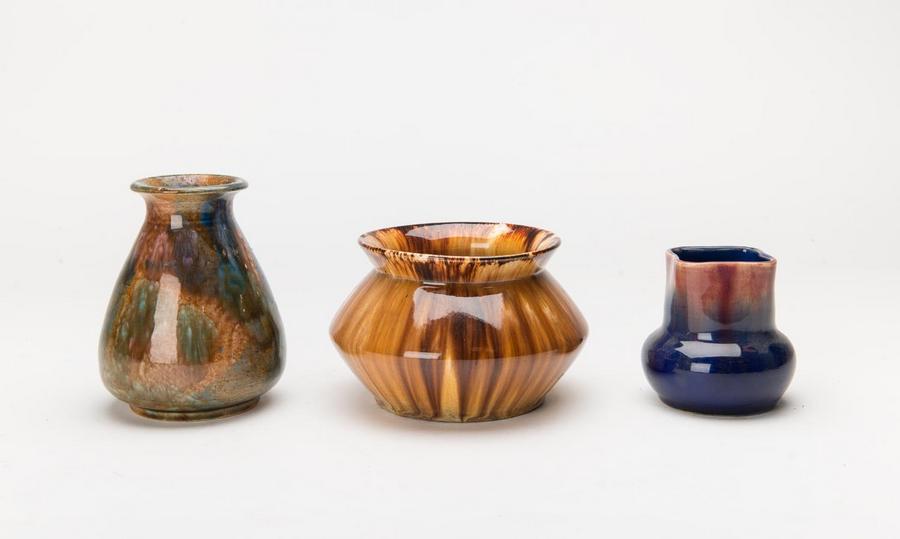 Three Australian pottery vases… Quarterly Collectors Auction
