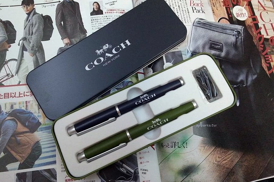 Mono Max雜誌1月號2018｜附國際精品品牌COACH鋼筆、鋼珠筆組 質感精緻超值搶購組