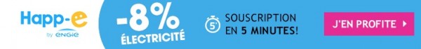 ENGIE Happe 8 sur le prix de votre conso d’électricité