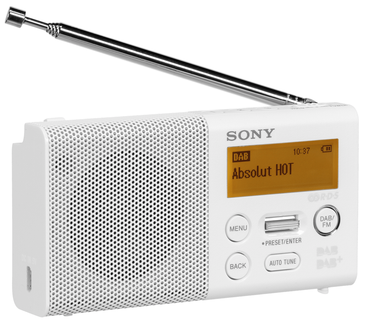 Sony Radio portable XDRP1DBP DAB Blanc Art & Craft