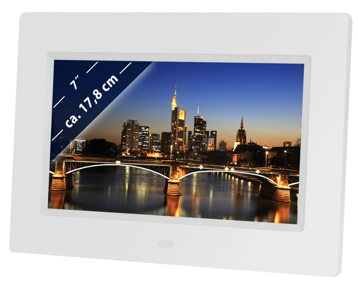 Braun DigiFrame 709 white 17,8cm (7 ) Art & Craft