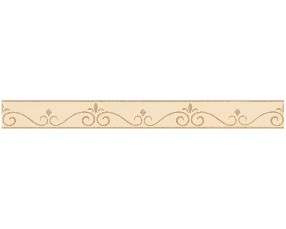 A.S. Création Border «Baroque, Floral, Beige, Cream, Gold, Metallic» 369992