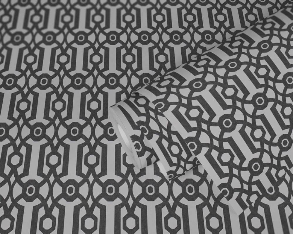 Architects Paper Wallpaper «Baroque, Black, White» 390624