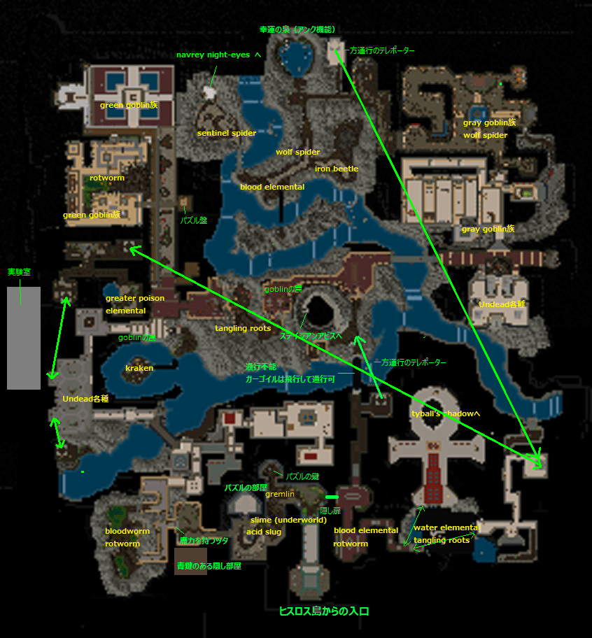 ダンジョン・狩場 UO職業案内所 ウルティマオンライン攻略Wiki【1/24更新】 atwiki（アットウィキ）