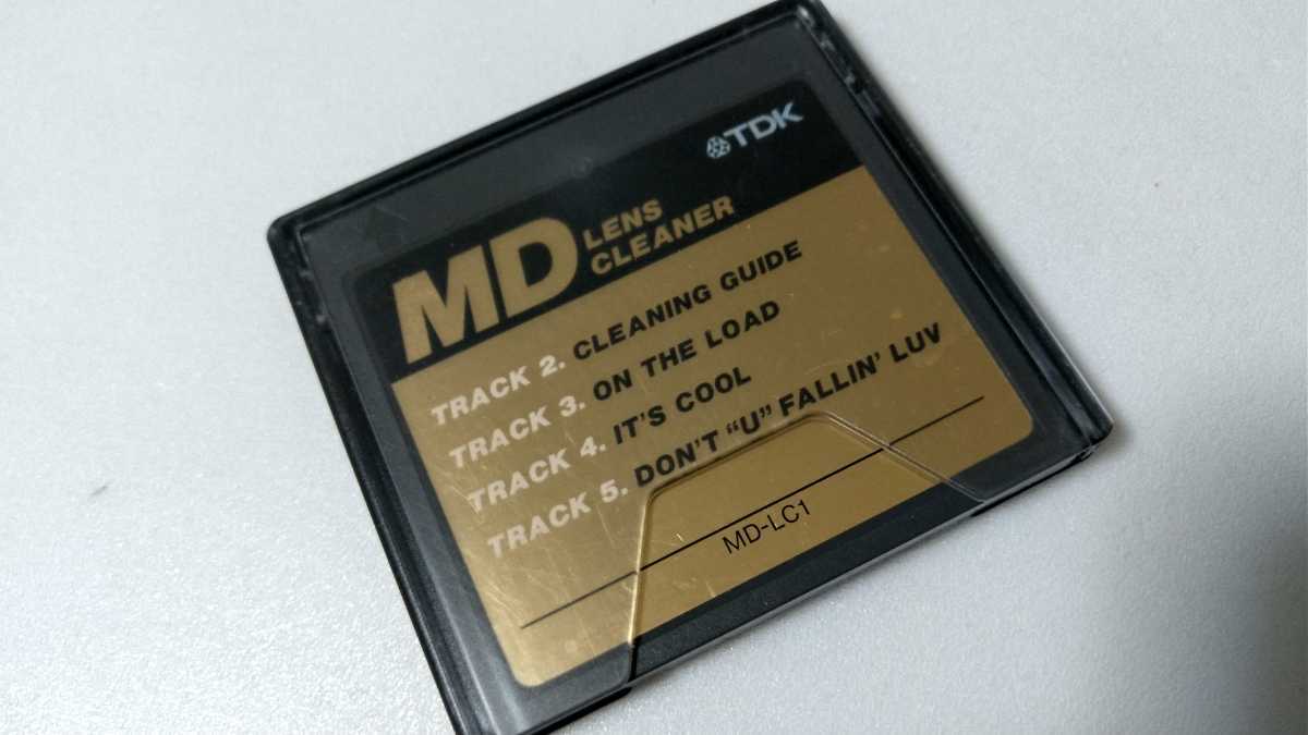 【傷や汚れあり】中古 TDK MD レンズクリーナー MD LENS CLEANER MDLC1 ジャンクの落札情報詳細 ヤフオク落札価格検索 オークフリー