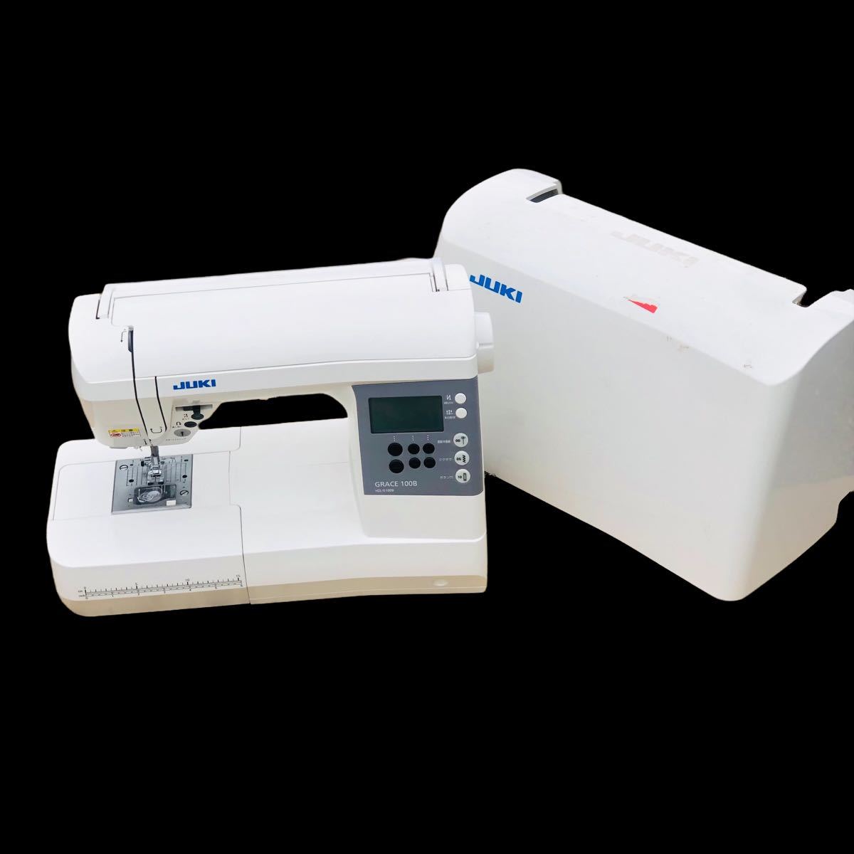 【やや傷や汚れあり】JUKI HZLG100Bコンピュータミシン ＋ オマケ付き （シンガー Singer ジャノメ Janome ブラザー