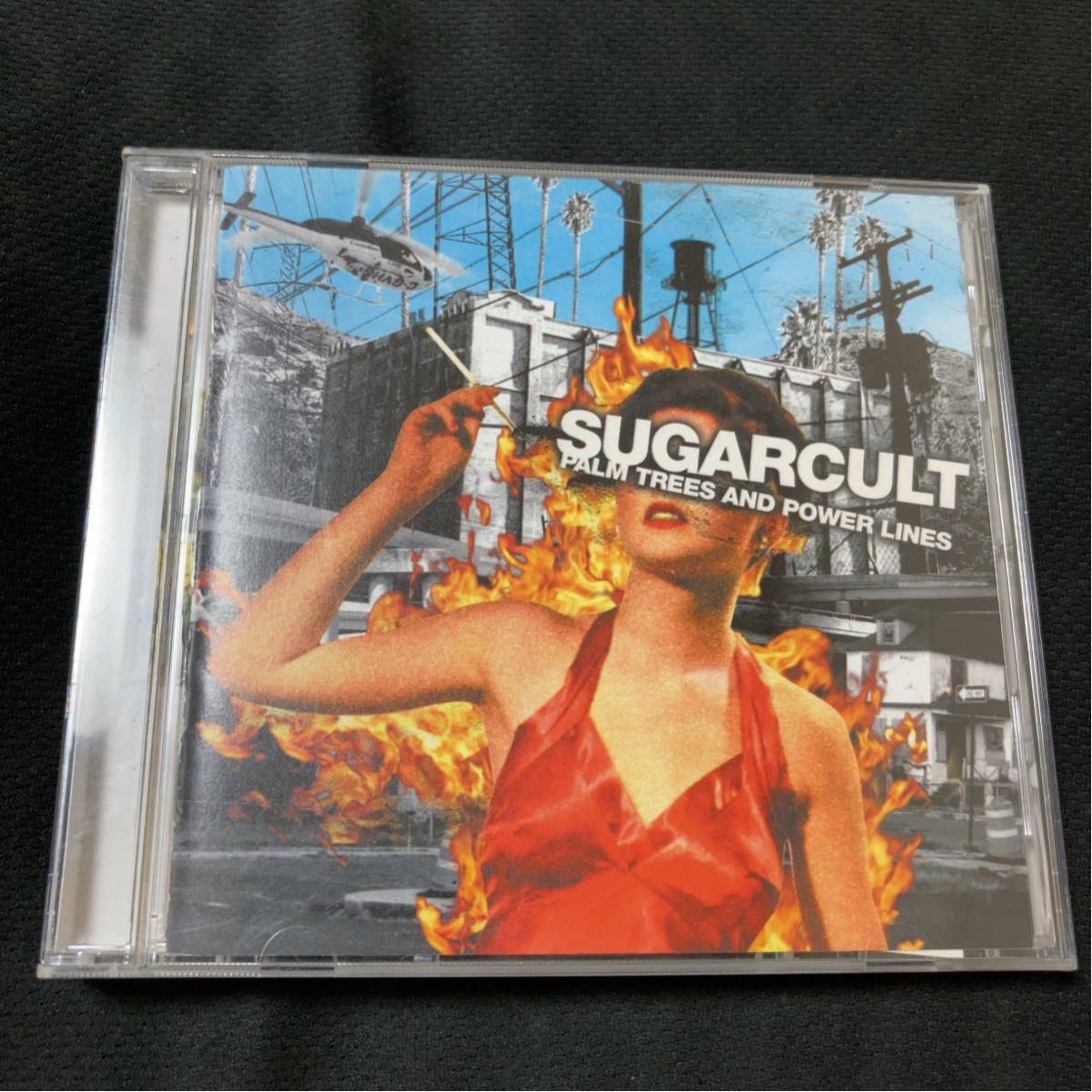 【やや傷や汚れあり】C023) Sugarcult / Palm Trees and Power Lines 日本盤 ／ シュガーカルト