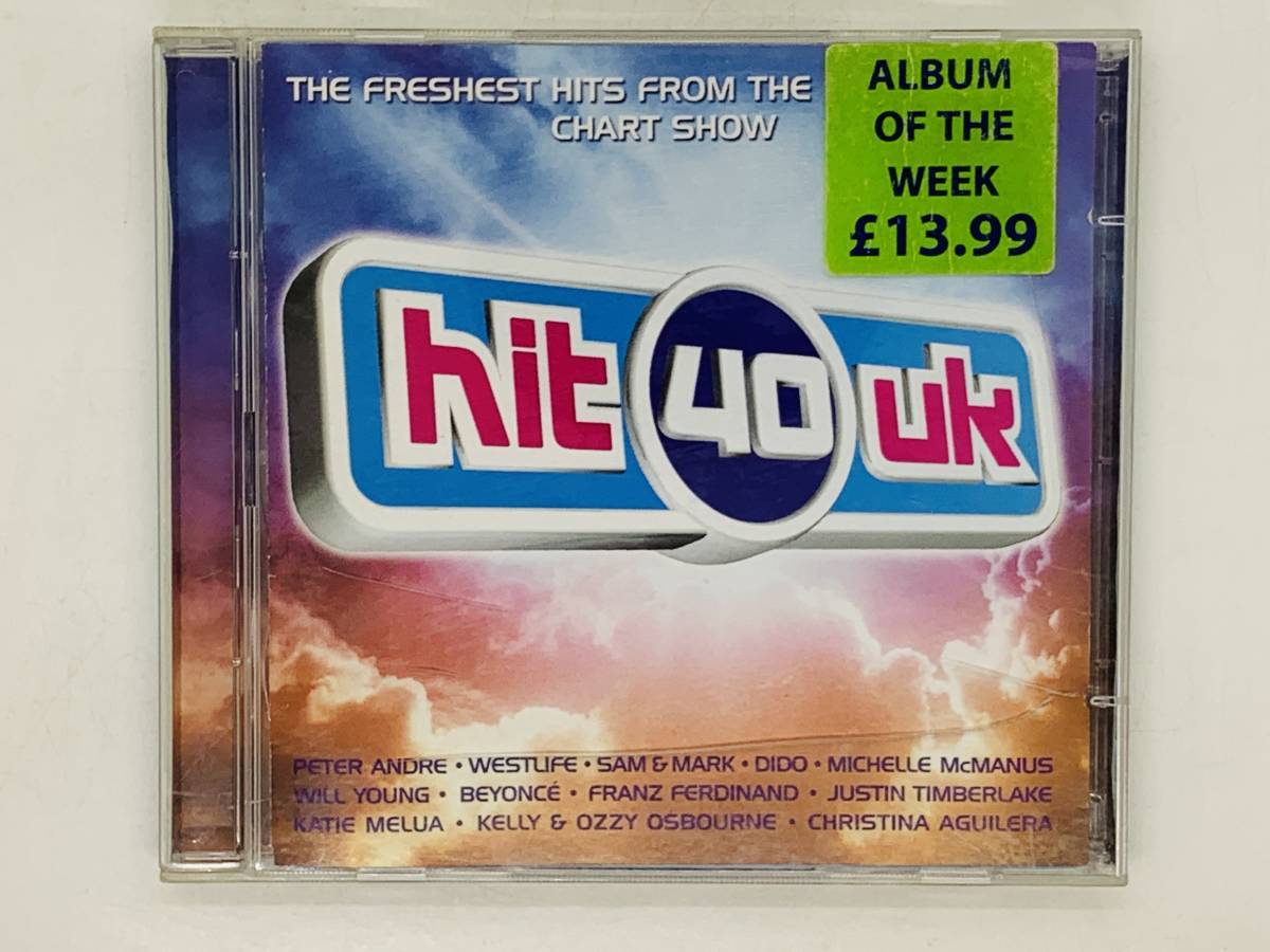 【やや傷や汚れあり】即決2CD hit 40 uk / The UK's biggest chart show 47pm every