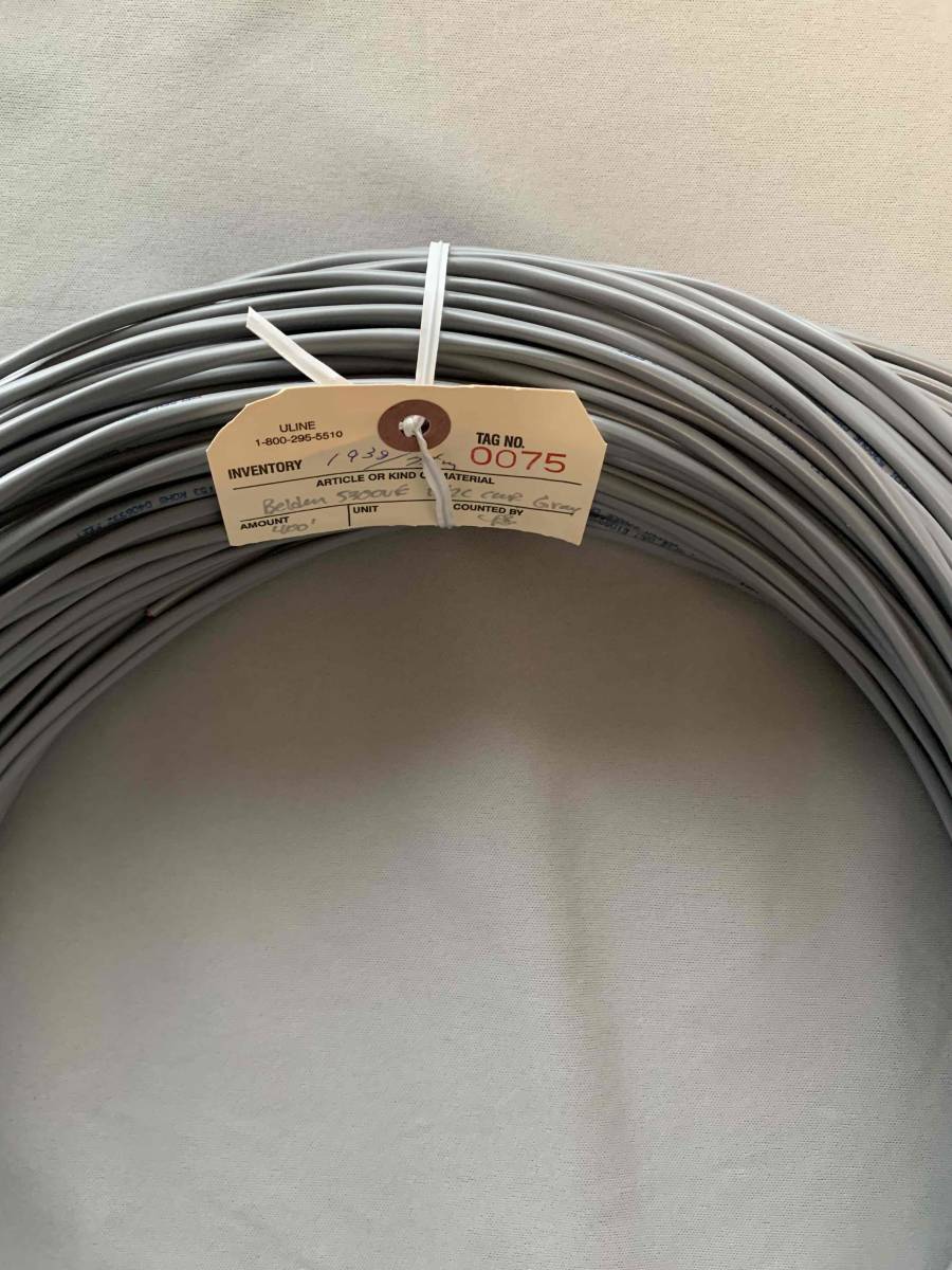 【未使用】ベルデン Belden 5300UE Security & Sound, 2 Conductor 18 AWG, BC