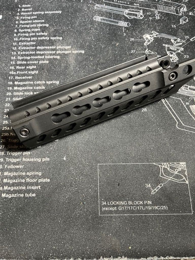 【目立った傷や汚れなし】KEYMOD MP5 東京マルイ キーモッド ハンドガード NITRO.Vo ニトロボイス ライラクス Laylax