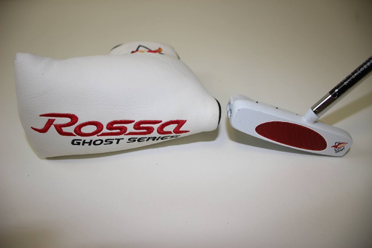 【やや傷や汚れあり】【1円スタート】H793 テイラーメイド ROSSA FO74 ghost TOUR パター ヘッドカバー付きの落札情報