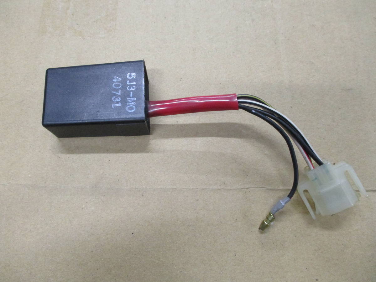 【傷や汚れあり】当時物 ヤマハ純正 5J3MO 5J3M0 パッソーラ エンジンスタートコントロール リレー CDI エンジンコントロール