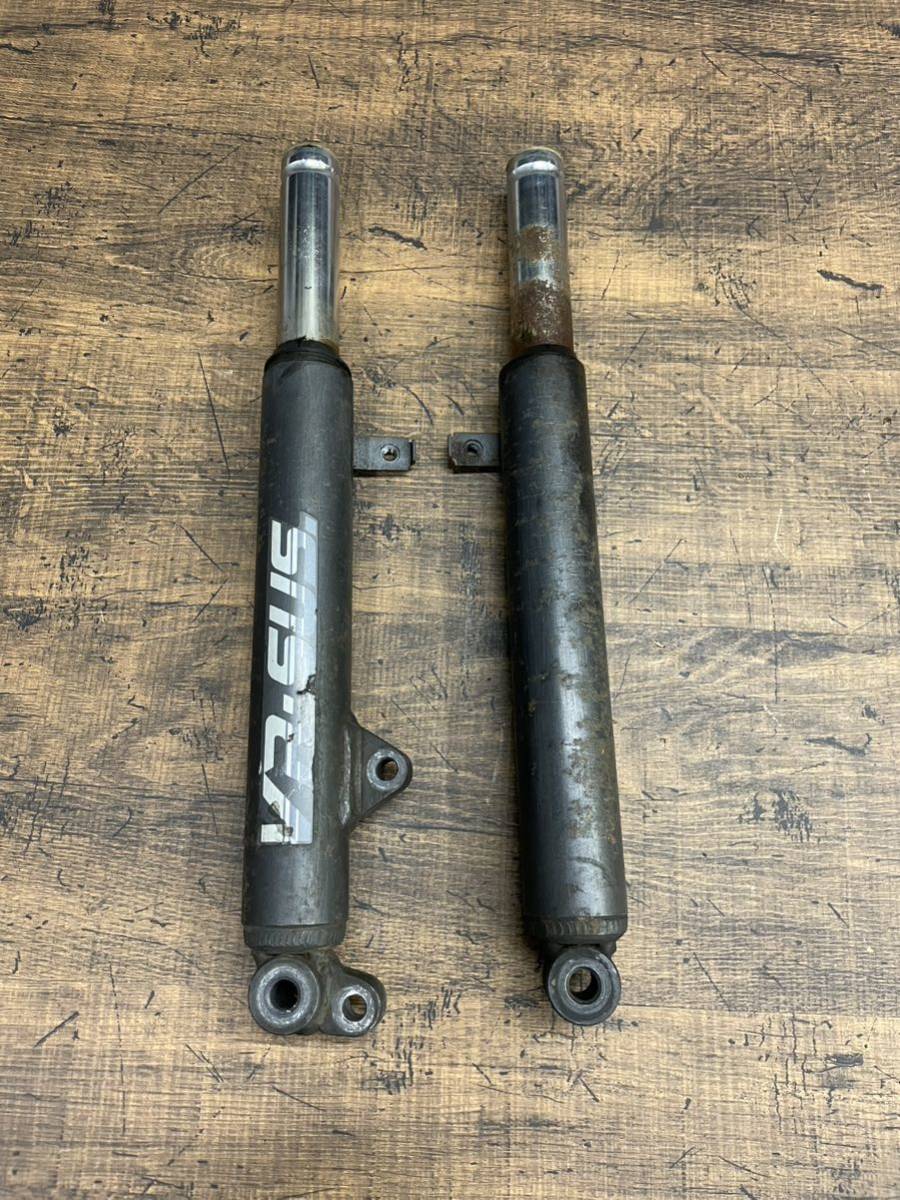 【傷や汚れあり】【284】 固着あり AF28 スーパーDIO ZX 純正 フロントフォーク フロント サスペンション フォーク ディスク