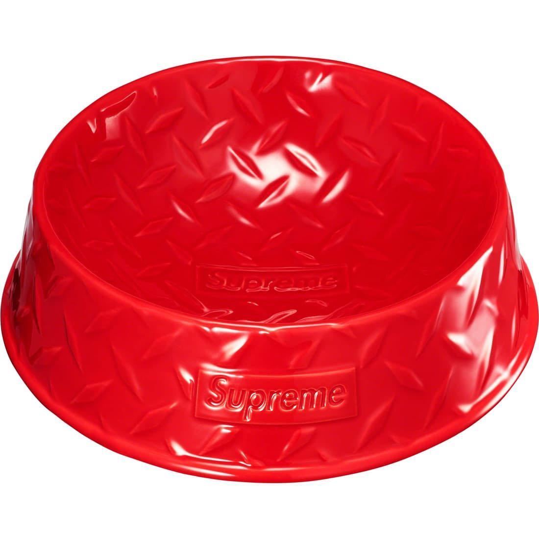 【未使用】新品 Supreme 23SS Diamond Plate Dog Bowl シュプリーム ダイヤモンド プレート ドッグ ボウル