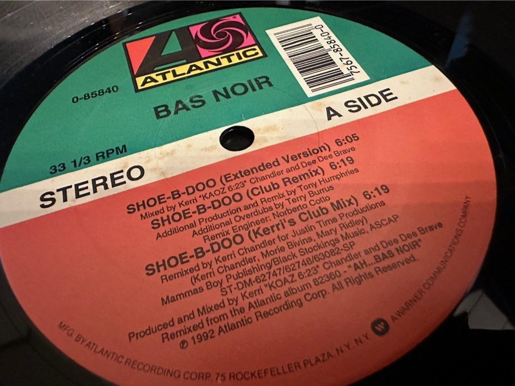 【傷や汚れあり】12”★Bas Noir / ShoeBDoo / Kerri Chandler / Tony Humphries