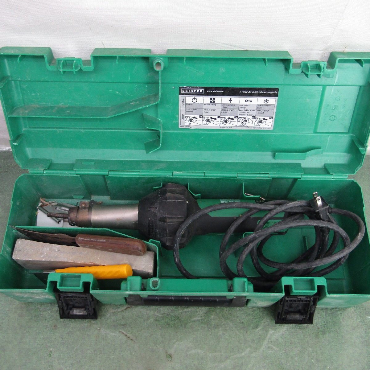【全体的に状態が悪い】【ジャンク品】 ライスターLEISTER ホットエアーツール Hot Air Tool【TRIAC AT】の落札情報詳細
