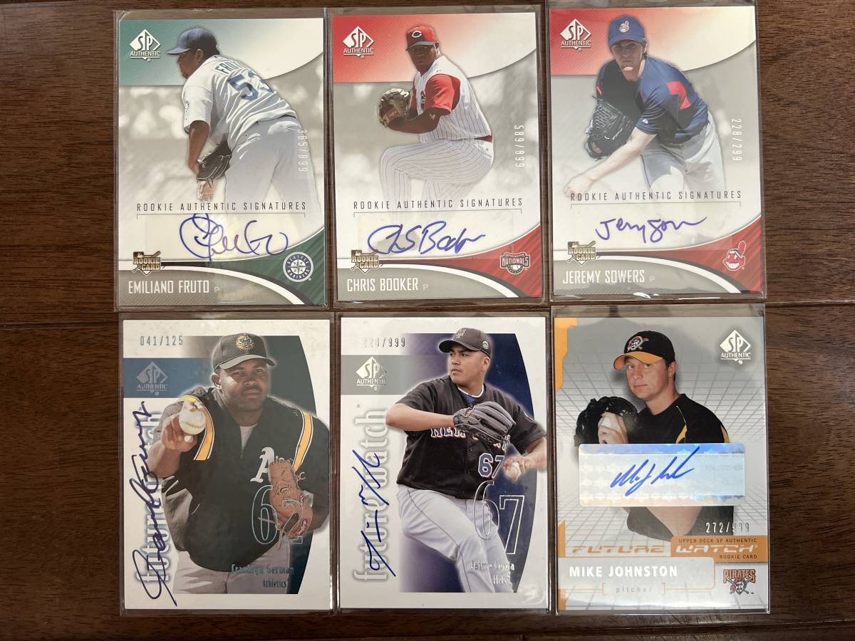 【目立った傷や汚れなし】MLB UPPER DECK 直筆サイン 14枚セット すべて投手 年代は様々の落札情報詳細 ヤフオク落札価格検索