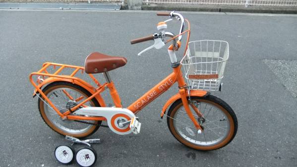 【中古】★★SCALARE.STYLE子供用自転車16インチ★★ の落札情報詳細 ヤフオク落札価格情報 オークフリー
