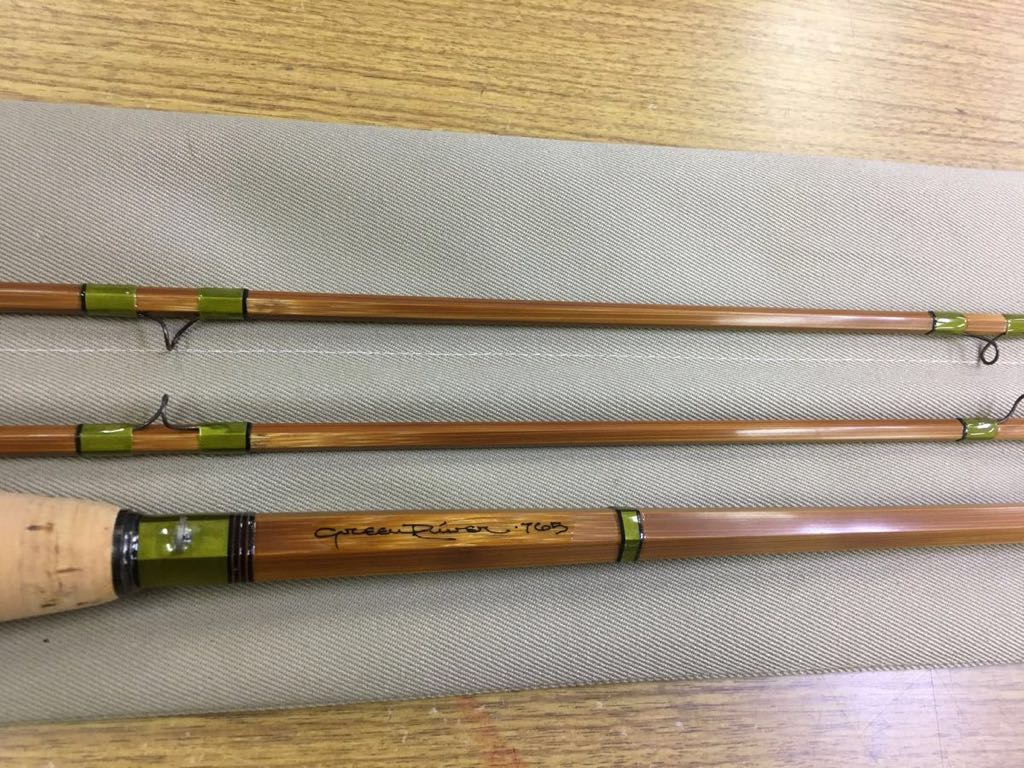 【中古】テンリュウ バンブーロッドグリーンリバー765 2ティップ 極美品 フライロッド の落札情報詳細 ヤフオク落札価格情報 オークフリー
