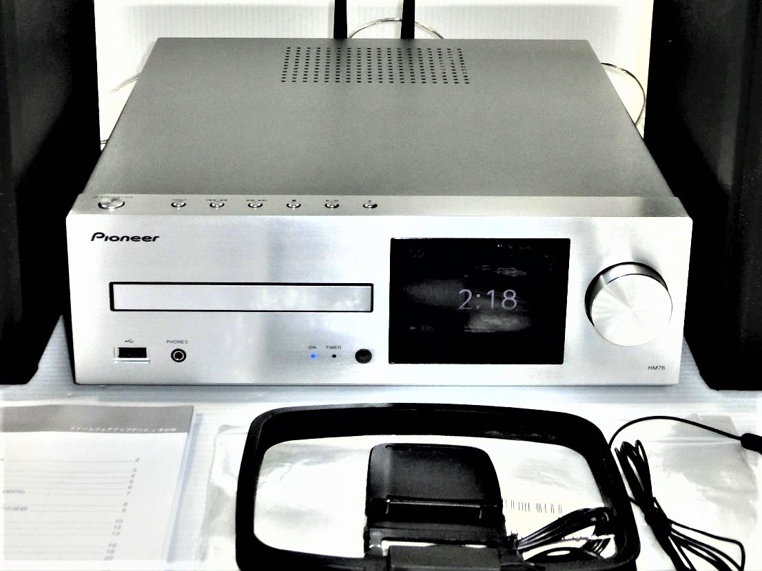 Pioneer ハイレゾ対応 ネットワークCDレシーバー XHM76 動作品 アンプ