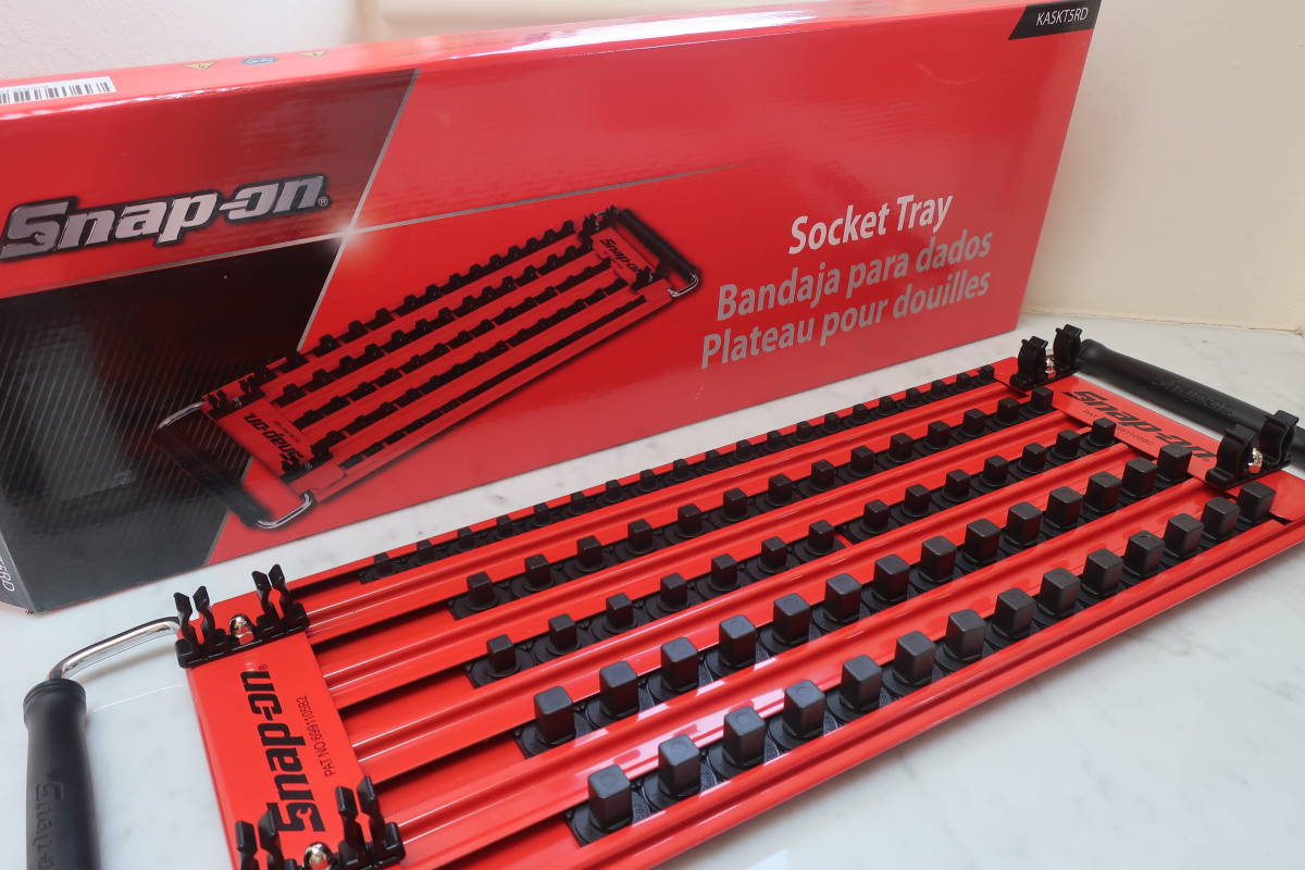 【新品】Snapon KASKT5RD 新品 ソケットトレー ロック機能付き レッド スナップオンの落札情報詳細 ヤフオク落札価格検索