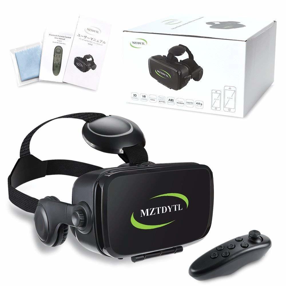 【新品】【Amazonベストセラー1位】VRゴーグル・ヘッドセット コントローラ/リモコン 付き iPhone Android などのスマホ
