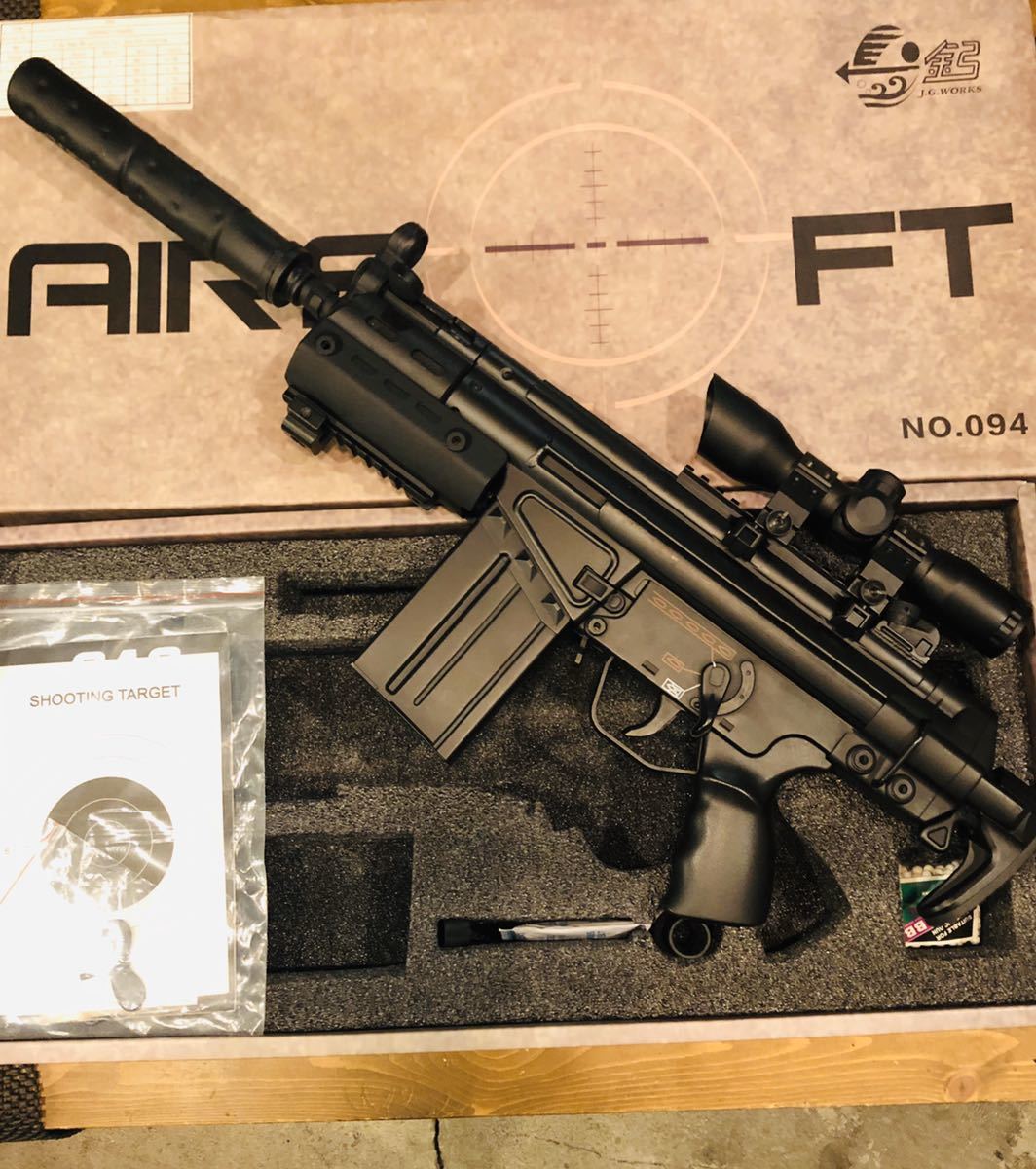 東京マルイH&K G3 SAS HCの完全コピーJ.G.W電動ガン新品カスタムの落札情報詳細 ヤフオク落札価格検索 オークフリー