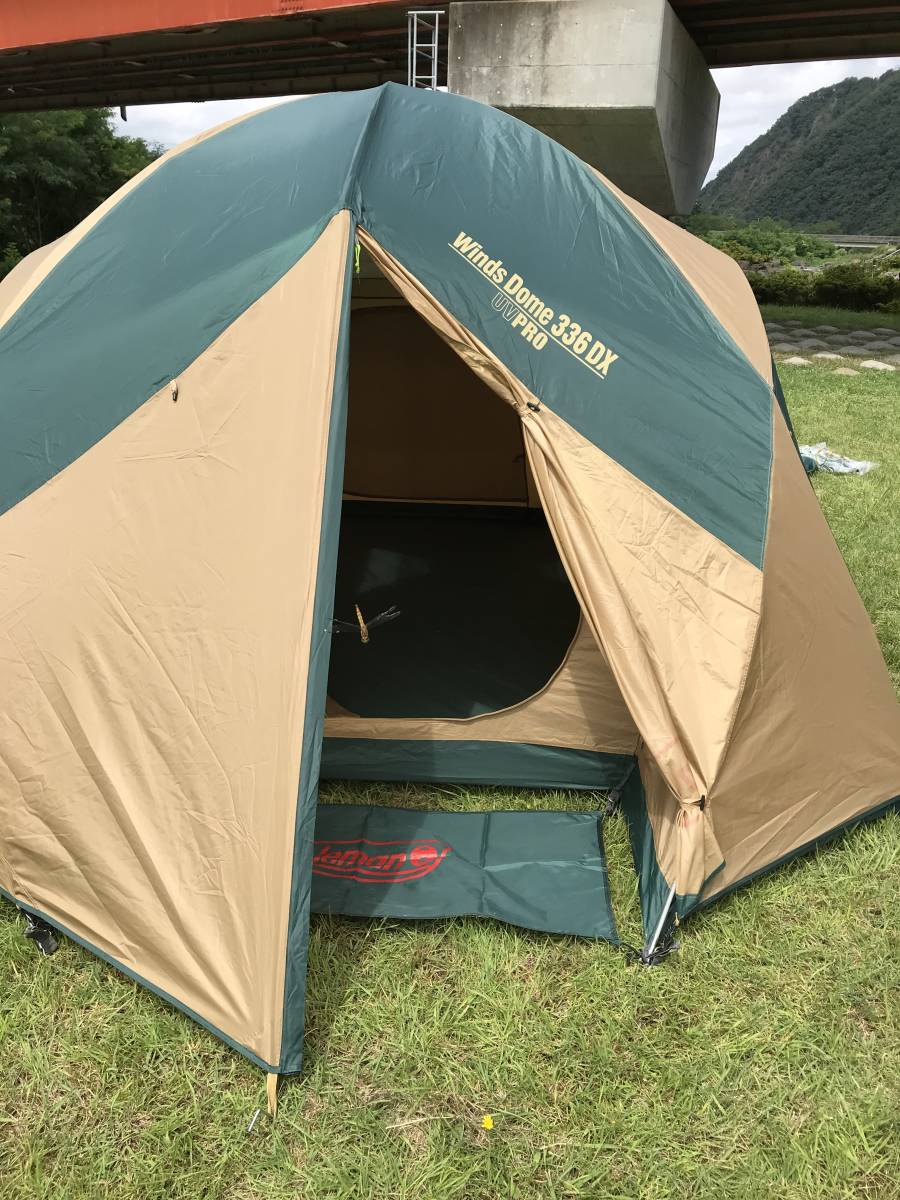 コールマンColeman「Winds Dome 336 DX」モデル[170T6100J] 中古使用感あり！ 再び値下げ！の落札情報詳細
