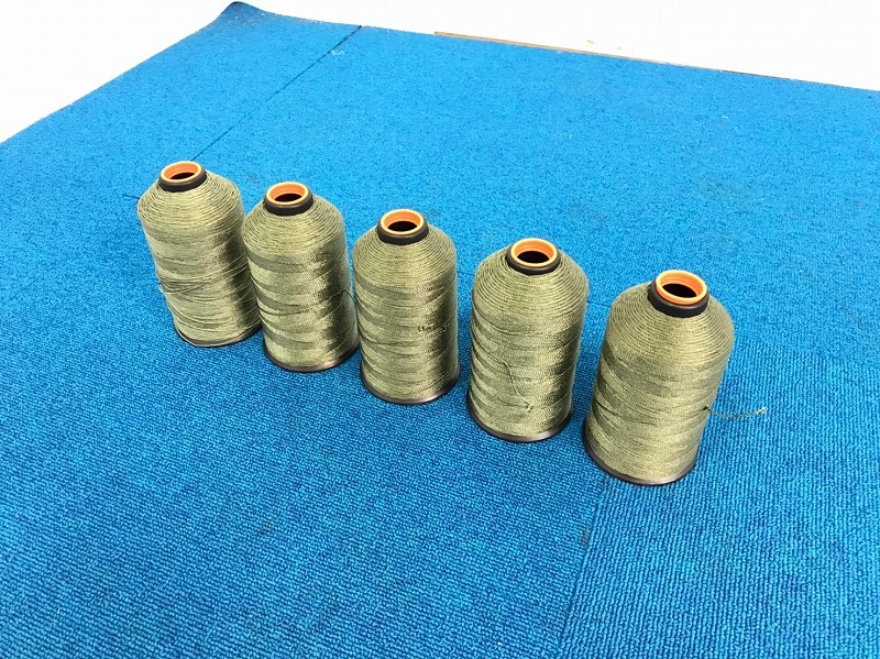 【新品】【米軍放出品】EDDINGTON THREAD ナイロン糸 ミシン糸 457m×5巻 (80)☆BK27EKの落札情報詳細