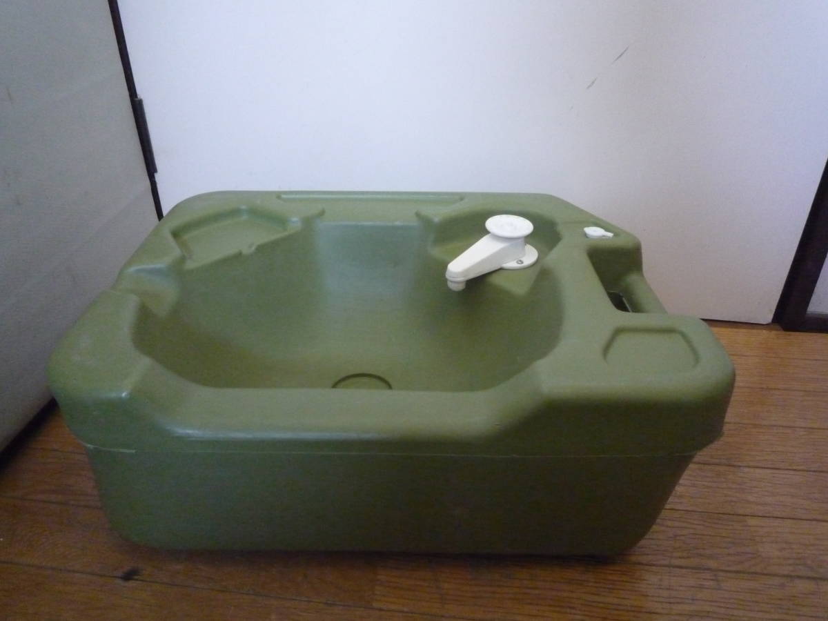中古 ポリタンク型 ポータブル シンク ポンプ付き蛇口 約10L キャンプ アウトドア 非常時にの落札情報詳細 ヤフオク落札価格検索 オークフリー