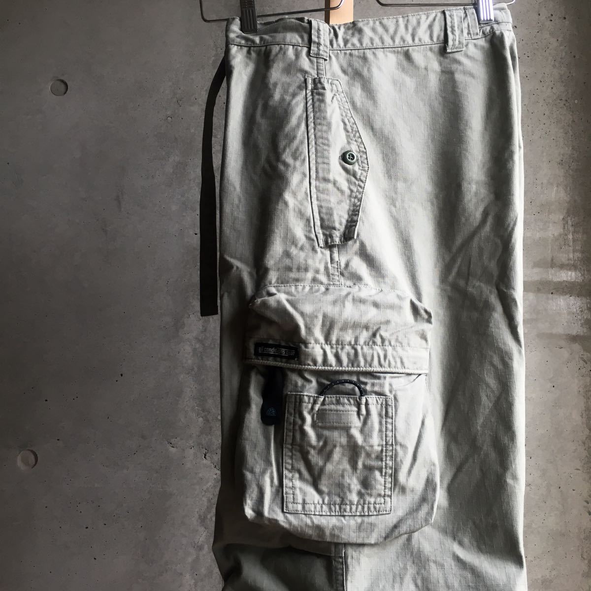 90s ビンテージ NIKE ACG 旧タグ ジャングルファティーグ カーゴパンツ オリーブ / ミリタリー テック タクティカル アクロ